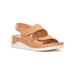 Γυναικεία Σανδάλια Safe Step 92707 Ταμπά Δέρμα Ανατομικό