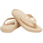 Crocs Classic Σαγιονάρες σε Μπεζ Χρώμα - Image 4