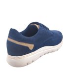 Kricket Δερμάτινα Ανδρικά Casual Παπούτσια Ανατομικά Μπλε - Image 4