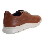 Kricket Δερμάτινα Ανδρικά Casual Παπούτσια Ανατομικά Ταμπά - Image 3