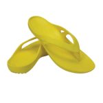 Crocs Kadee Ii Flip W Σαγιονάρες σε Κίτρινο Χρώμα - Image 4