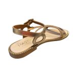 Πέδιλο σε χρυσό χρώμα HARRIS 720-1165 - Image 3