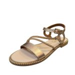 Πέδιλο σε χρυσό χρώμα HARRIS 720-1165 - Image 4