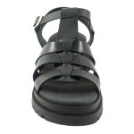 Ragazza Δερμάτινα Γυναικεία Σανδάλια σε Μαύρο Χρώμα 0544 - Image 6