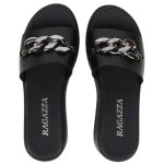 Ragazza Καλοκαιρινές Γυναικείες Πλατφόρμες Μαύρες 01136 - Image 3