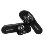 Ragazza Καλοκαιρινές Γυναικείες Πλατφόρμες Μαύρες 01136 - Image 6