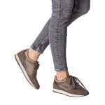 Αθλητικά παπούτσια σε καφέ χρώμα 1-23603-42-344 - Image 5