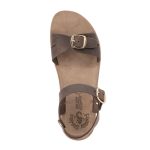 Fantasy Sandals Lorena Δερμάτινα Γυναικεία Σανδάλια Ανατομικά σε Καφέ Χρώμα BS427TB - Image 3