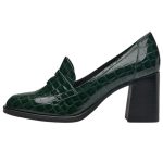 Γυναικείες γόβες Trotteur σε πράσινο χρώμα 1-24438-41 736 - Image 7