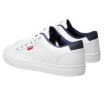 Levi's Courtright Ανδρικά Sneakers λευκό 232805-981-151 - Image 4