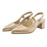 Ragazza Δερμάτινες Γόβες Χρυσές - Image 4