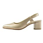 Ragazza Δερμάτινες Γόβες Χρυσές