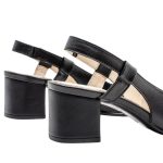 Ragazza Δερμάτινες Γόβες Μαύρες - Image 5