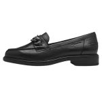 Tamaris Δερμάτινα Γυναικεία Loafers σε Μαύρο Χρώμα  1-24219-43-001 - Image 5