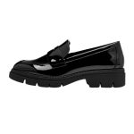 Tamaris Δερμάτινα Γυναικεία Loafers σε Μαύρο Χρώμα  1-24313-42 018 - Image 7