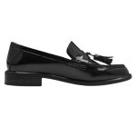 Tamaris Δερμάτινα Γυναικεία Loafers σε Μαύρο Χρώμα  1-24317-43-001