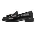 Tamaris Δερμάτινα Γυναικεία Loafers σε Μαύρο Χρώμα  1-24317-43-001 - Image 5