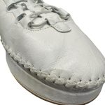 Tatoo Δερμάτινα Γυναικεία Μοκασίνια σε λευκό χρώμα - Image 3