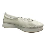 Tatoo Δερμάτινα Γυναικεία Μοκασίνια σε λευκό χρώμα - Image 4