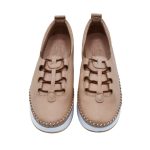 Tatoo Δερμάτινα Γυναικεία Μοκασίνια σε ροζ χρώμα - Image 3