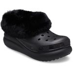 Crocs Χειμερινές Γυναικείες Παντόφλες σε Μαύρο Χρώμα - Image 7