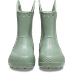 Crocs Παιδικές Γαλότσες Handle Πράσινες 12803-308 - Image 3