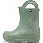 Crocs Παιδικές Γαλότσες Handle Πράσινες 12803-308 - Image 8