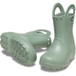 Crocs Παιδικές Γαλότσες Handle Πράσινες 12803-308 - Image 9