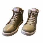 Δερμάτινα Γυναικεία μποτάκια Safe Step λαδί - Image 5