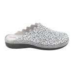 Γυναικείες παντόφλες πάνινες 754-24510-25 adams σε γκρι χρώμα