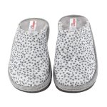 Γυναικείες παντόφλες πάνινες 754-24510-25 adams σε γκρι χρώμα - Image 5