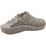 Γυναικείες παντόφλες πάνινες 754-24510-25 adams σε μπεζ χρώμα - Image 3