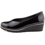 Γυναικείες Πλατφόρμες Χαμηλές σε Μαύρο Χρώμα Ragazza Λουστρίνι 0114