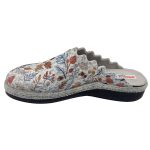 Γυναικείες πολύχρωμες παντόφλες πάνινες 754-24514 adams - Image 4