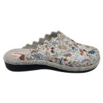 Γυναικείες πολύχρωμες παντόφλες πάνινες 754-24514 adams