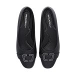 Picadilly γυναικείο ίσιο γοβάκι 779-24552-27 σε μαύρο χρώμα - Image 4