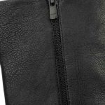 Ragazza Δερμάτινα Γυναικεία Μποτάκια με Μεσαίο Τακούνι Μαύρα 0137 - Image 8