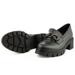 Ragazza Γυναικεία Μοκασίνια σε Μαύρο Χρώμα 0751 - Image 3