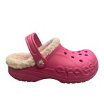Crocs Ανατομικές Παιδικές Παντόφλες Φούξια - Image 3