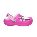 Crocs Ανατομικές Παιδικές Παντόφλες Φούξια Hello kitty