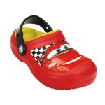 Crocs Ανατομικές Παιδικές Παντόφλες Κόκκινες Mc Queen - Image 3