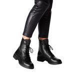 Tamaris δερμάτινα μποτάκια μαύρα 1-25236-43-001 - Image 5