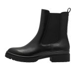 Tamaris δερμάτινα μποτάκια μαύρα 1-25428-43 001 - Image 5