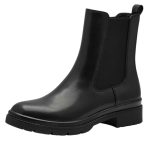 Tamaris δερμάτινα μποτάκια μαύρα 1-25428-43 001 - Image 8