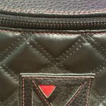 Τσαντάκι μέσης καπιτονέ μαύρο μεγάλο μέγεθος - Image 4