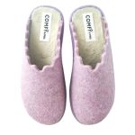 Comfy Anatomic Ανατομικές Γυναικείες Παντόφλες σε Λιλά χρώμα - Image 4