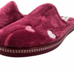 Comfy Anatomic Χειμερινές Γυναικείες Παντόφλες σε μπορντώ χρώμα - Image 4