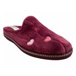 Comfy Anatomic Χειμερινές Γυναικείες Παντόφλες σε μπορντώ χρώμα - Image 5