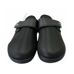 Comfy Anatomic Δερμάτινες Ανατομικές Γυναικείες Παντόφλες σε Μαύρο Χρώμα - Image 5