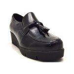 Γυναικεία Παπούτσια SOFTIES 7421 Μαύρο Λουστρίνι - Image 6